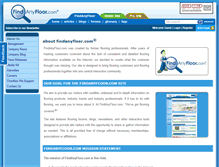 Tablet Screenshot of corporate.findanyfloor.com
