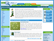 Tablet Screenshot of green.findanyfloor.com